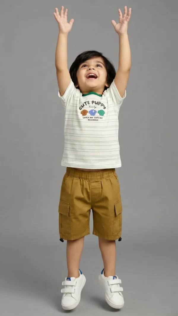 Tiny_Trend_-Half_Sleeves_T-Shirt_with_Cute_Puppy,_Dog_Faces_Printed_&_Short_Set_Multi_colour