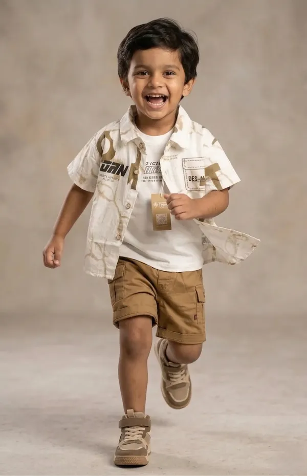 Rhinito_Woven_Bold_Half_Sleeves_Printed_Shirt_&_Cargo_Shorts_With_Inner_Tee_-_Multicolor_set