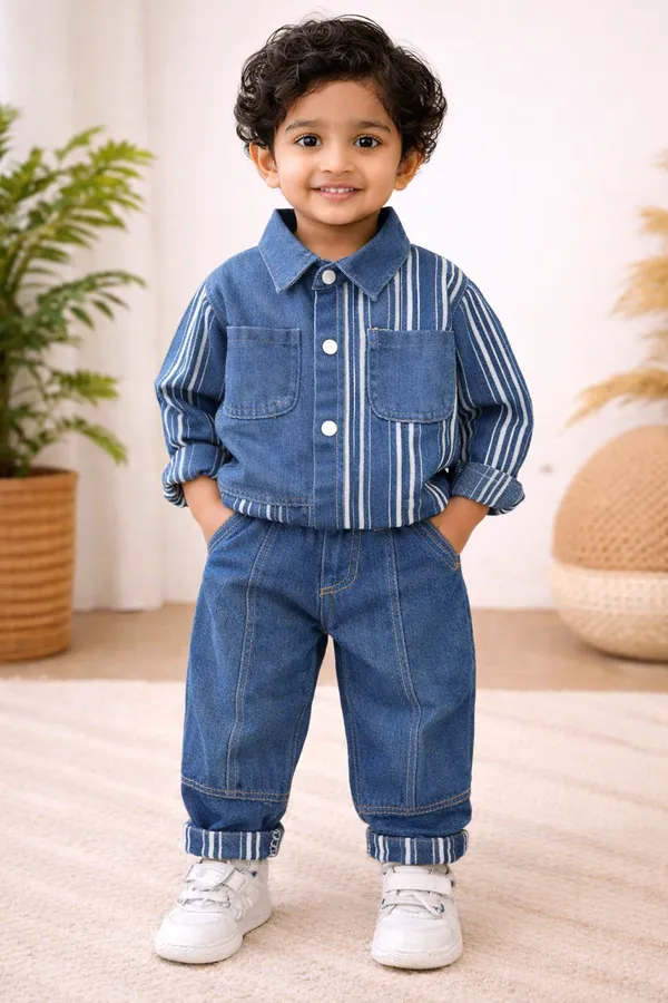 Blue_Denim_Full_Sleeves_Shirt_And_Blue_Jeans