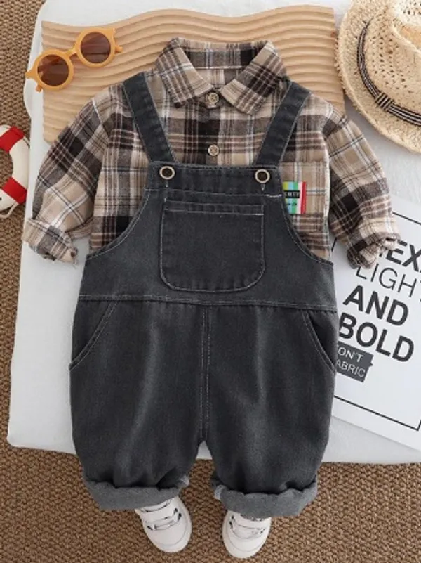 Beige_Cotton_Dungarees