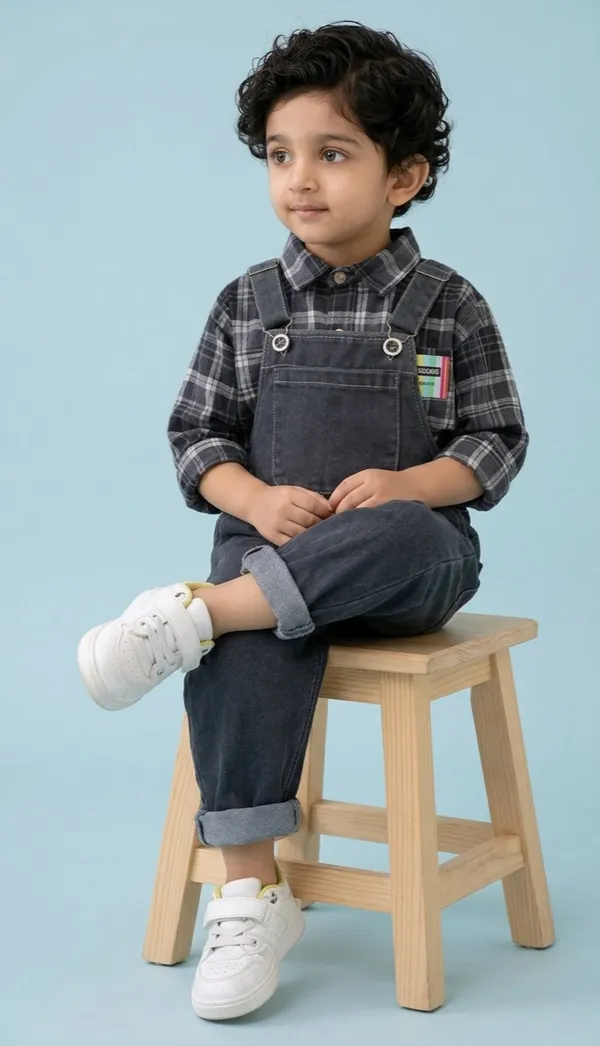 Grey_Cotton_Dungarees