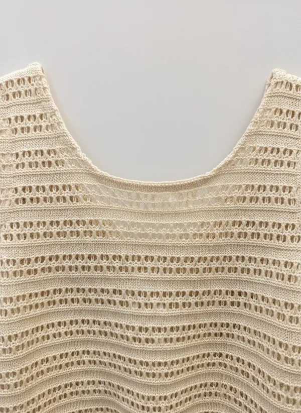 Beige_Cotton_Knitted_Vest_And_Long-Sleeve_Top_Set