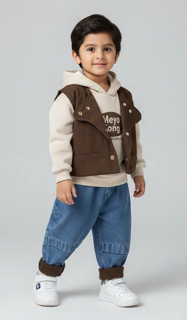 Dark_Brown_Cotton_Blend_Hoodie,_Stylish_Jacket_And_Denim_Jogger