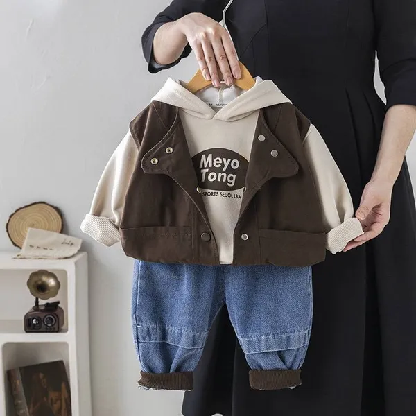 Dark_Brown_Cotton_Blend_Hoodie,_Stylish_Jacket_And_Denim_Jogger