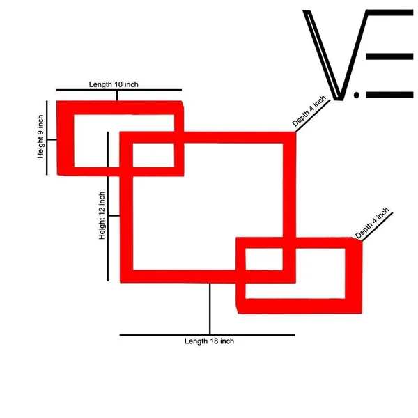 Interlocking_Rectangular_Black_and_Red_wall_shelf