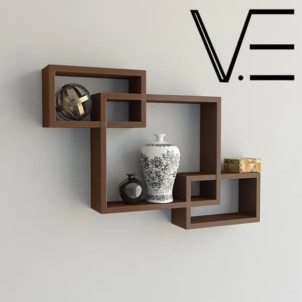 Interlocking_Rectangular_Black_and_Red_wall_shelf