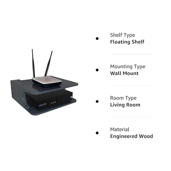 Black_Set_top_box_stand_Black_or_Remote_holder_for_TV_or_Internet_Router_Stand