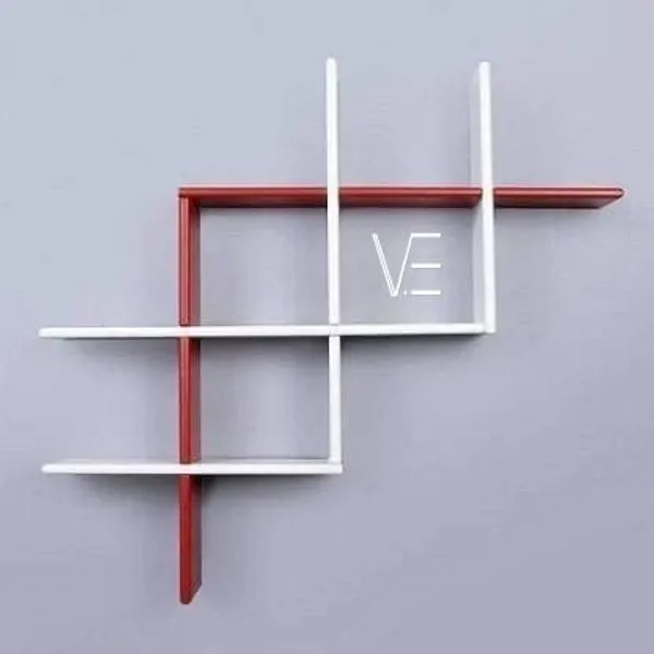 Red_&_White_interlocking_#_Modern_Shelf_For_Home.__