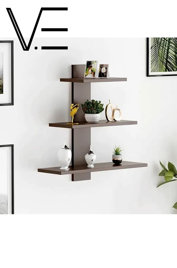 Tree_Style_Wall_Shelf_3_tier_Teak_natural_Colour