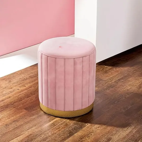 Pink_Round_Ottoman_For_Home_(Pack_Of_2)