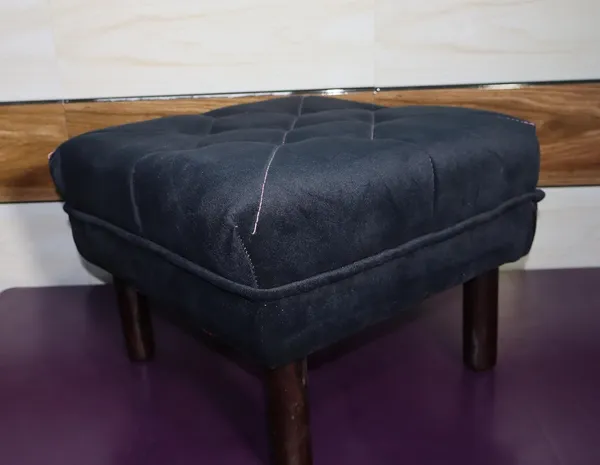 Ottoman_Square_Black_Coloured_Stool_for_Home_