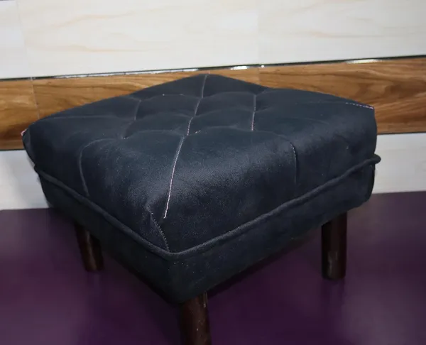 Ottoman_Square_Black_Coloured_Stool_for_Home_