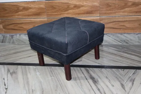 Ottoman_Square_Black_Coloured_Stool_for_Home_
