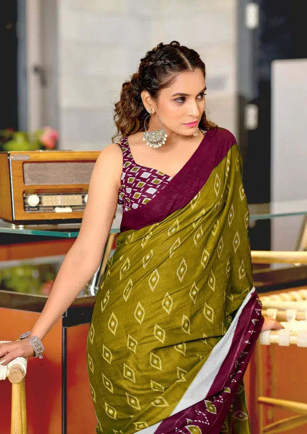 Premvati-Mehendi_Saree_For_Women