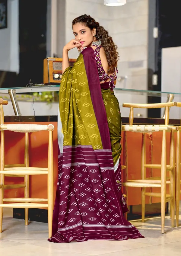 Premvati-Mehendi_Saree_For_Women