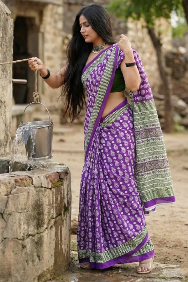 Juliyana_101-Purpal_Saree_For_Women