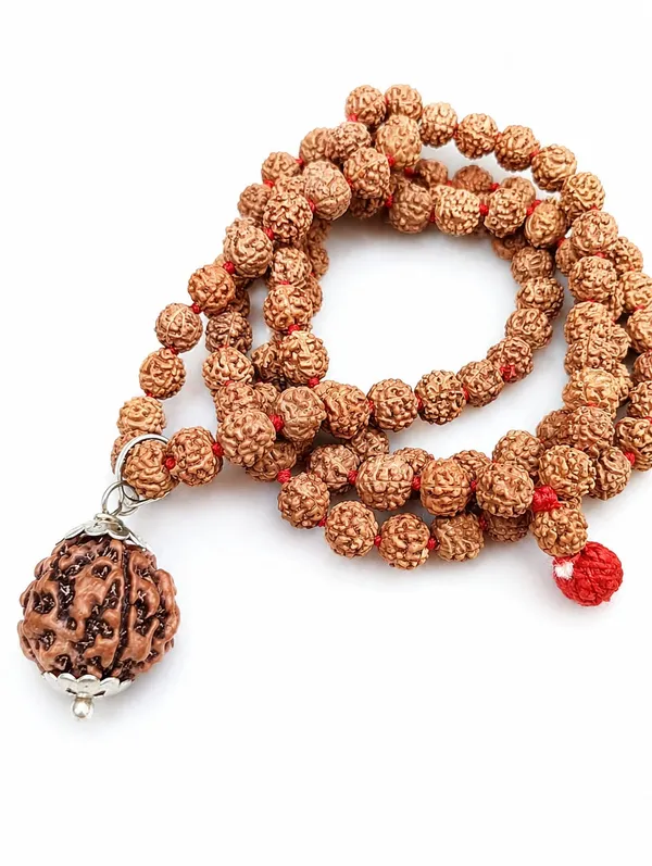 5_Mukhi_Rudraksha_Mala_With_Locket