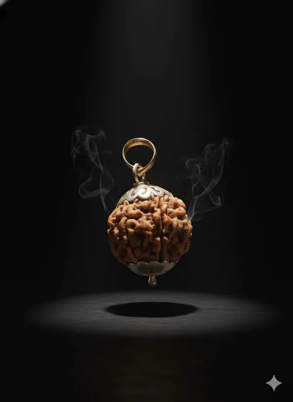 Original_7_mukhi_Nepali_Natural_Rudraksha_German_silver_Locket