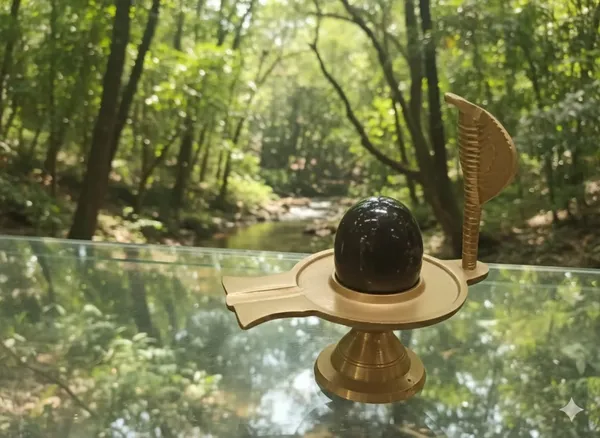 Brass_Naga_With_Black_Shivling