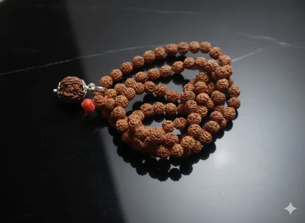 Brown_5_mukhi_mala_with_5_mukhi_rudraksha_capping_Indonesia_Natural