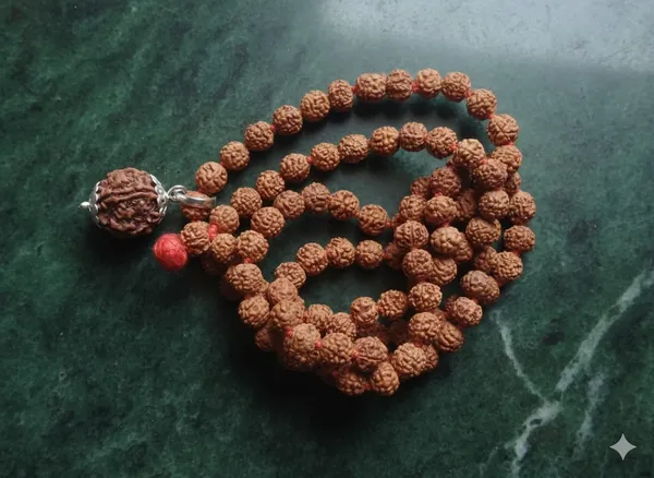 Brown_5_mukhi_mala_with_5_mukhi_rudraksha_capping_Indonesia_Natural