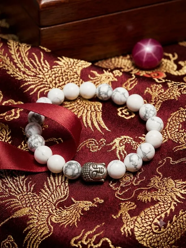 White_Howlite_Bracelet