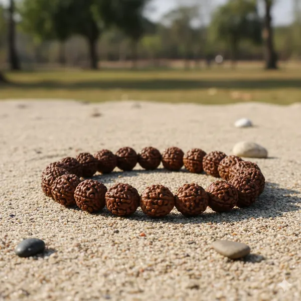 Brown_5_Mukhi_Bracelet_Indonesia_Natural_Rudraksha