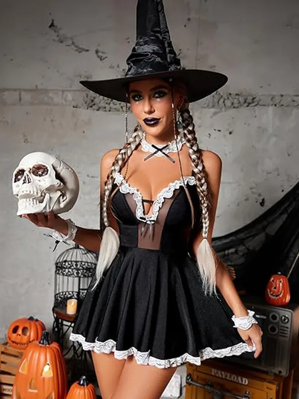 Women_Maid_Costume_Outfits_Sexy_Roleplay_Lingerie_Sleepwear_Dress