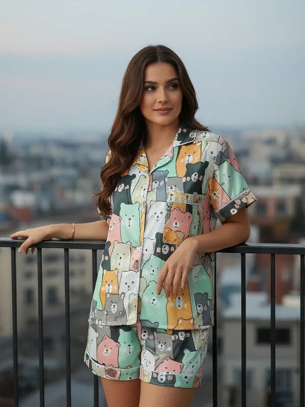 Printed_Ladies_Multicolor_Silk_Graphic_Print_Night_Suit