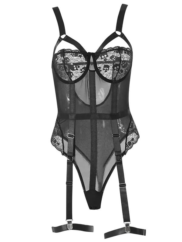Women_Garter_Lingerie_Set_Strappy_Teddy_Naughty_Bodysuit_Exotic_One_Piece_Babydoll