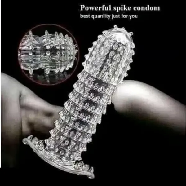 Crystal_Condom_Reusable_Silicone_Dotted_Condom_Extra_Pleasure_Condom_Multicolor_(Pack_of_1)