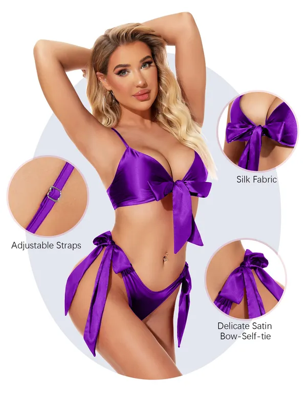 Babydoll_Bikini_Set|_Non-Padded_Bra_&_Panty|Nightwear/Lingerie/Negligee_|Hot_&_Sexy_for_Couples_Honeymoon/First_Night/Anniversary_|for_Women/Ladies/Girls.