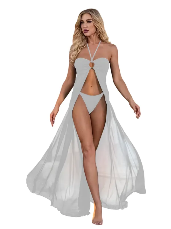 Cover_Dress_Sexy_Mesh_Split_Swimsuit_Women_Summer_One_Shoulder_Hollow_Out_Girl_Beach_Style_Bikini