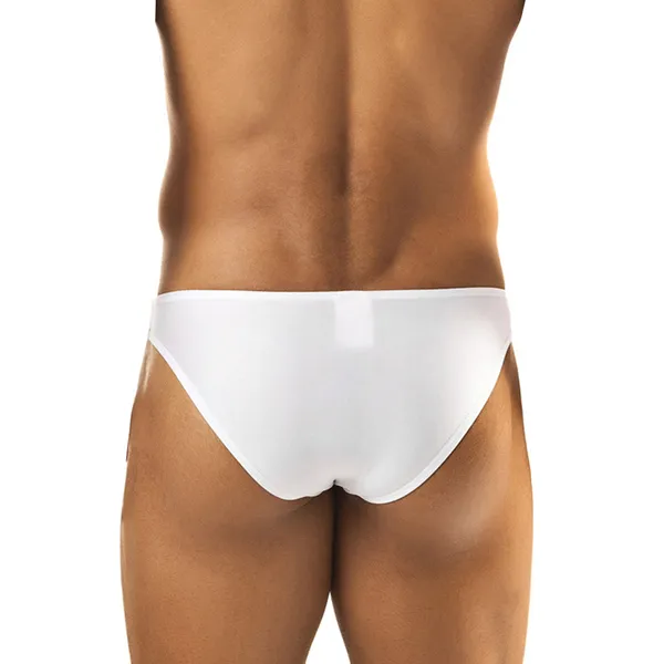 White_Microfiber_Bikini_Lingerie_For_Men