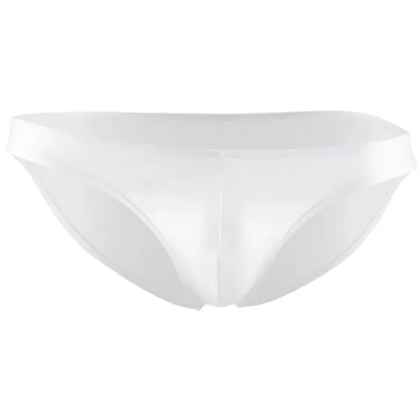 White_Microfiber_Bikini_Lingerie_For_Men