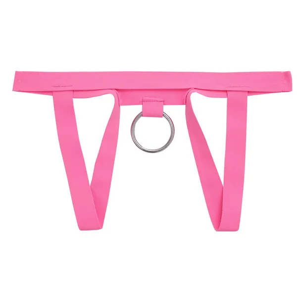 Light_Pink_Elastic_Harness_Lingerie_For_Men