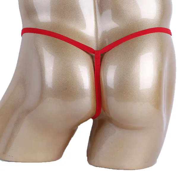 Red_Elastic_Harness_Lingerie_For_Men