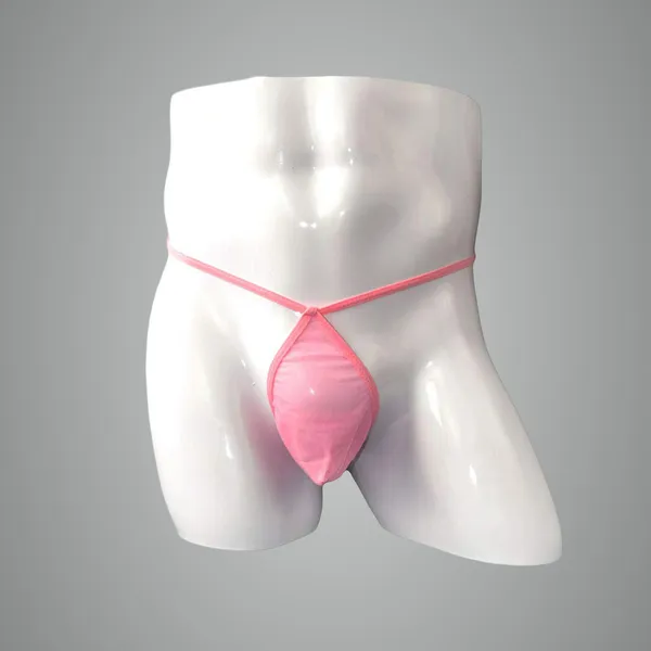 Light_Pink_Power_Net_G_String_Lingerie_For_Men