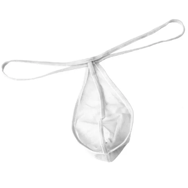 White_Power_Net_G_String_Lingerie_For_Men