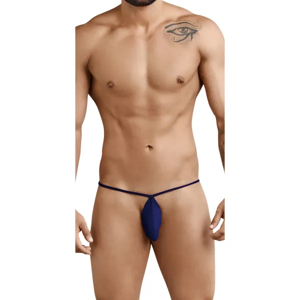 Navy_Blue_Microfiber_G_String_Lingerie_For_Men