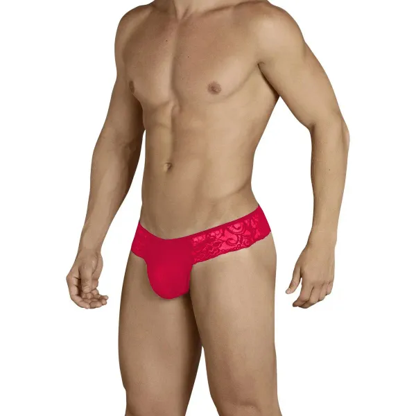 Red_Lace_Fabric_+_Satin_Thong_Lingerie_For_Men