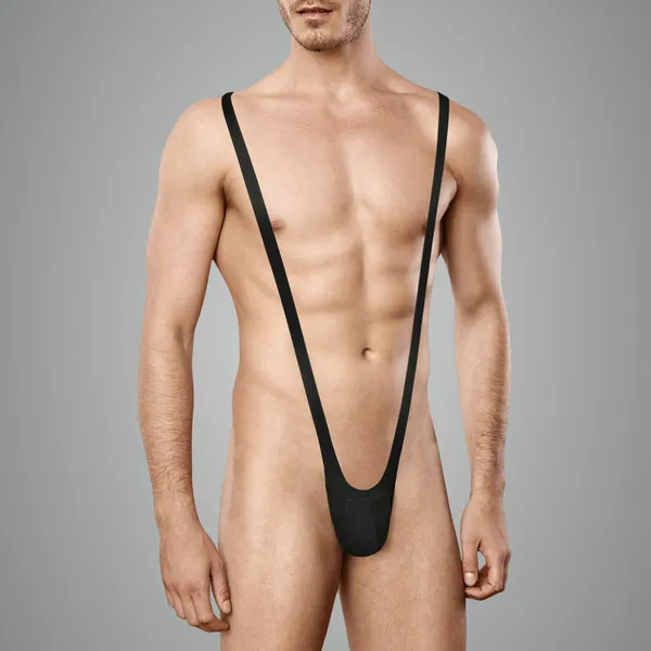 Black_Microfiber_Monokini_Lingerie_For_Men