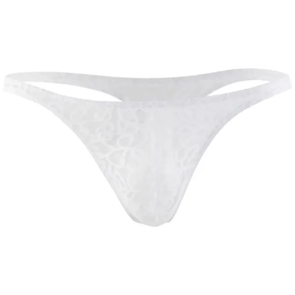 White_Lace_Fabric_G_String_Lingerie_For_Men