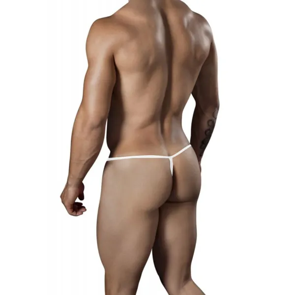 White_Lace_Fabric_G_String_Lingerie_For_Men