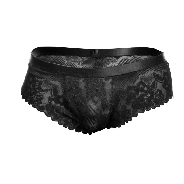 Black_Lycra_Lace_Boxer_Lingerie_For_Men