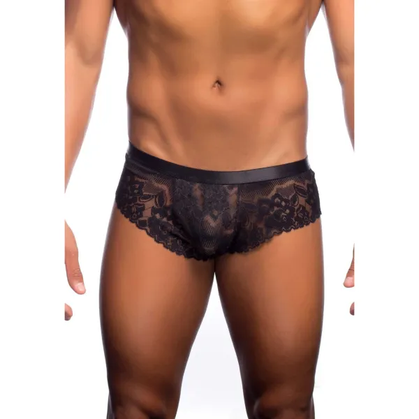 Black_Lycra_Lace_Boxer_Lingerie_For_Men