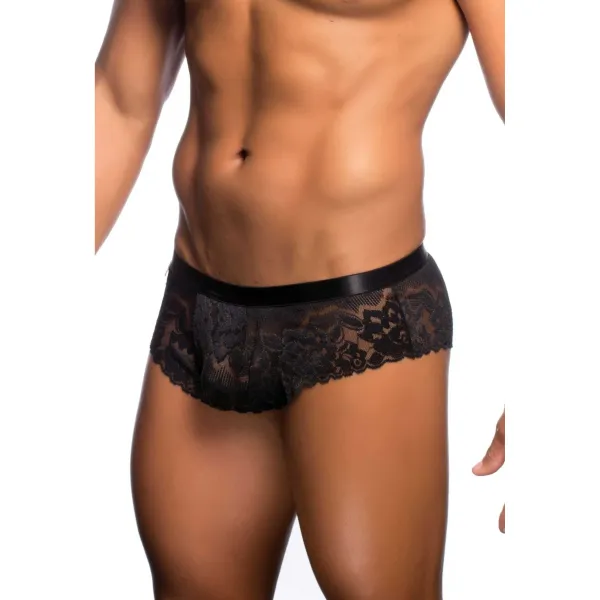 Black_Lycra_Lace_Boxer_Lingerie_For_Men