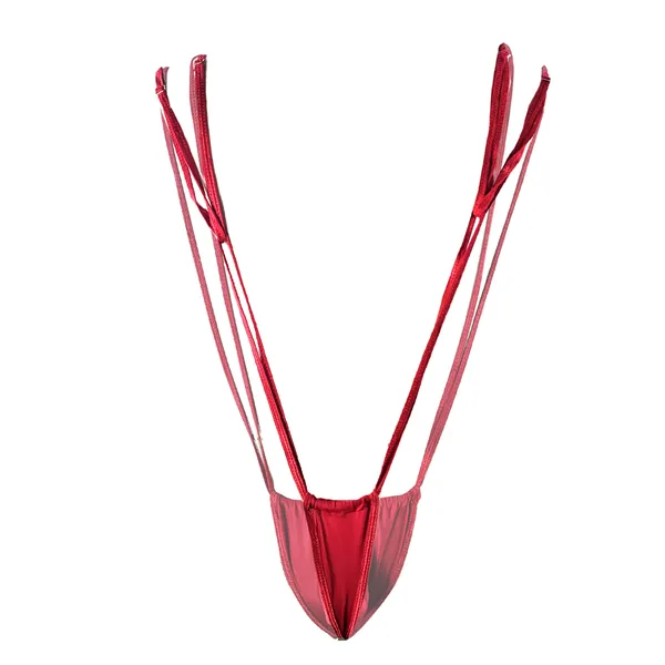 Red_Microfiber_Monokini_Lingerie_For_Men