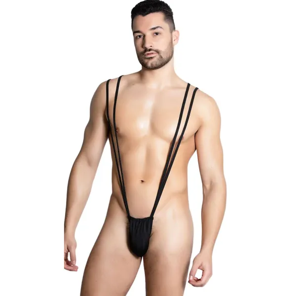 Black_Microfiber_Monokini_Lingerie_For_Men