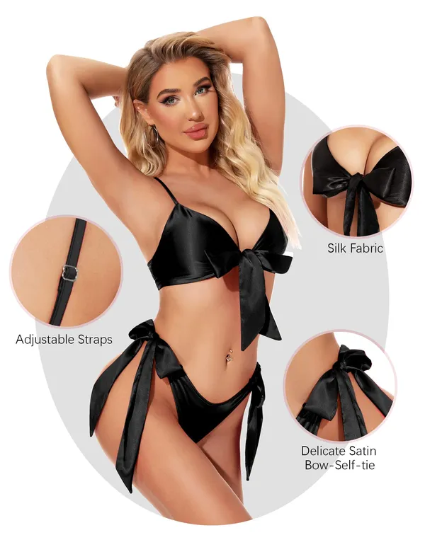 Babydoll_Bikini_Set|_Non-Padded_Bra_&_Panty|Nightwear/Lingerie/Negligee_|Hot_&_Sexy_for_Couples_Honeymoon/First_Night/Anniversary_|for_Women/Ladies/Girls.